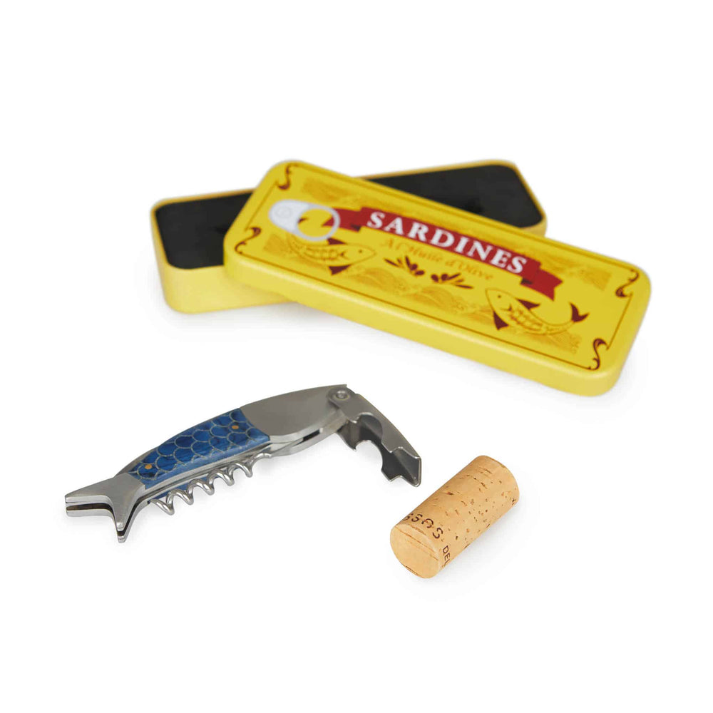 Sardine in a Tin Corkscrew