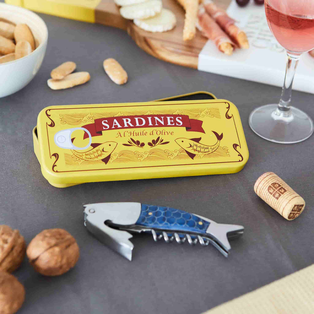 Sardine in a Tin Corkscrew