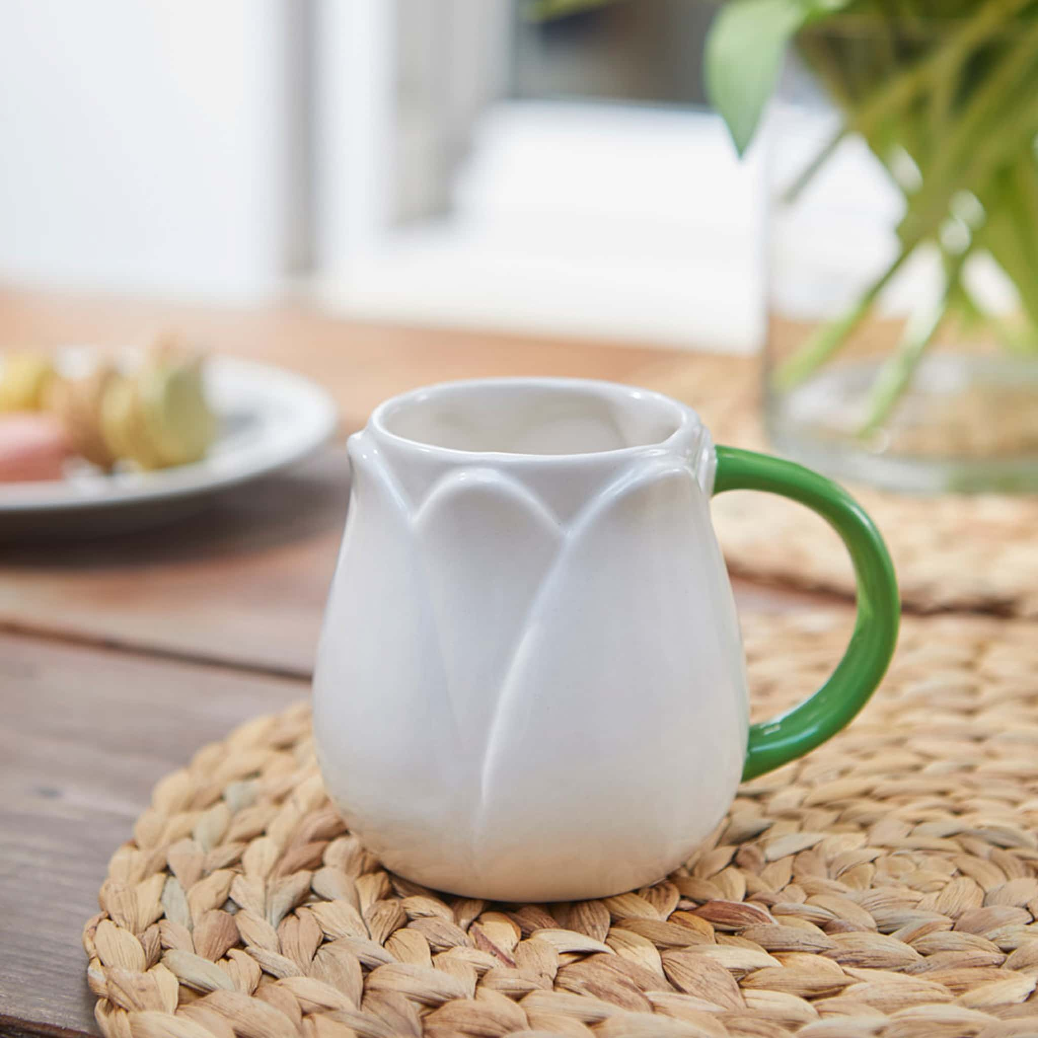 White Tulip Coffee Cup, 400ml