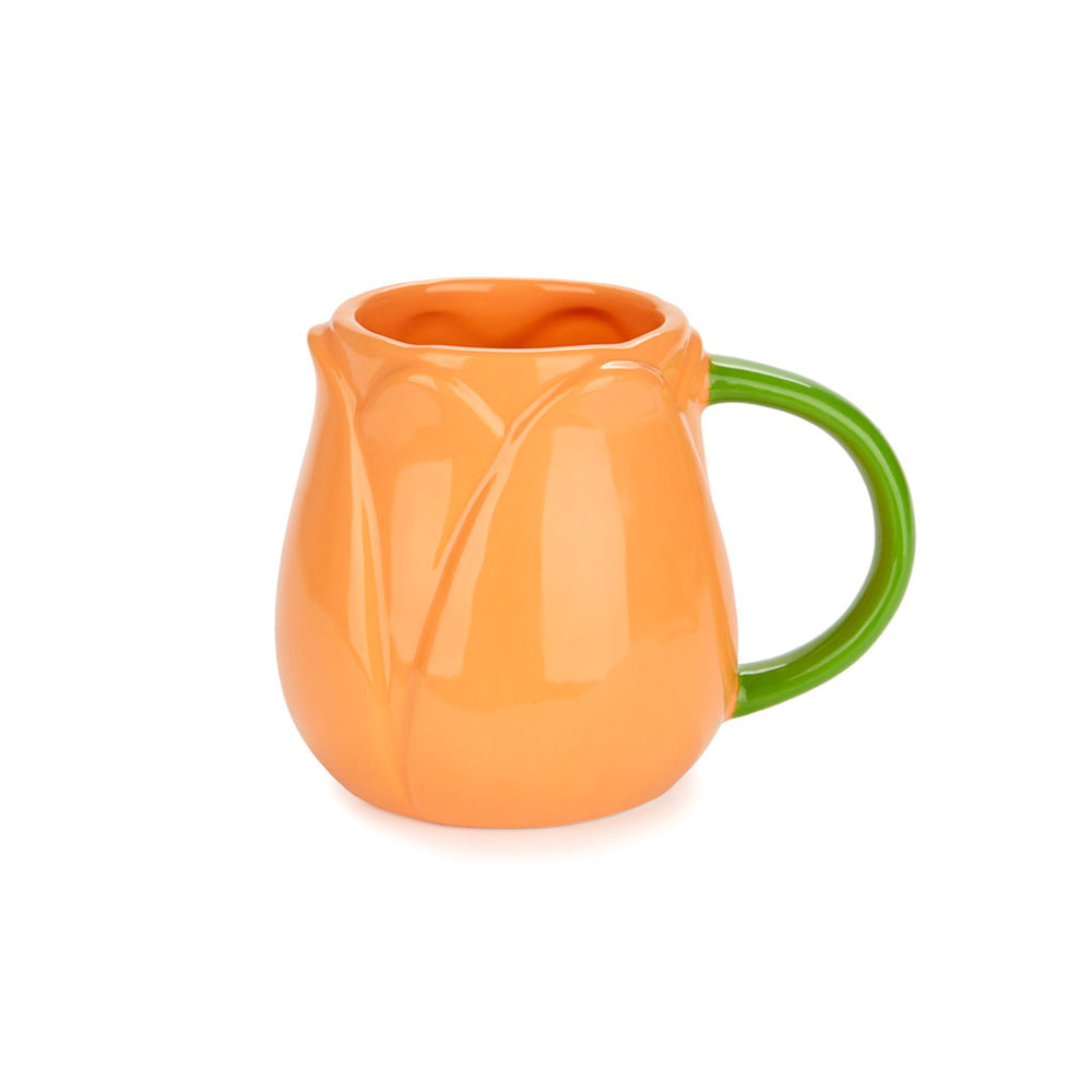 Orange Tulip Coffee Cup, 400ml