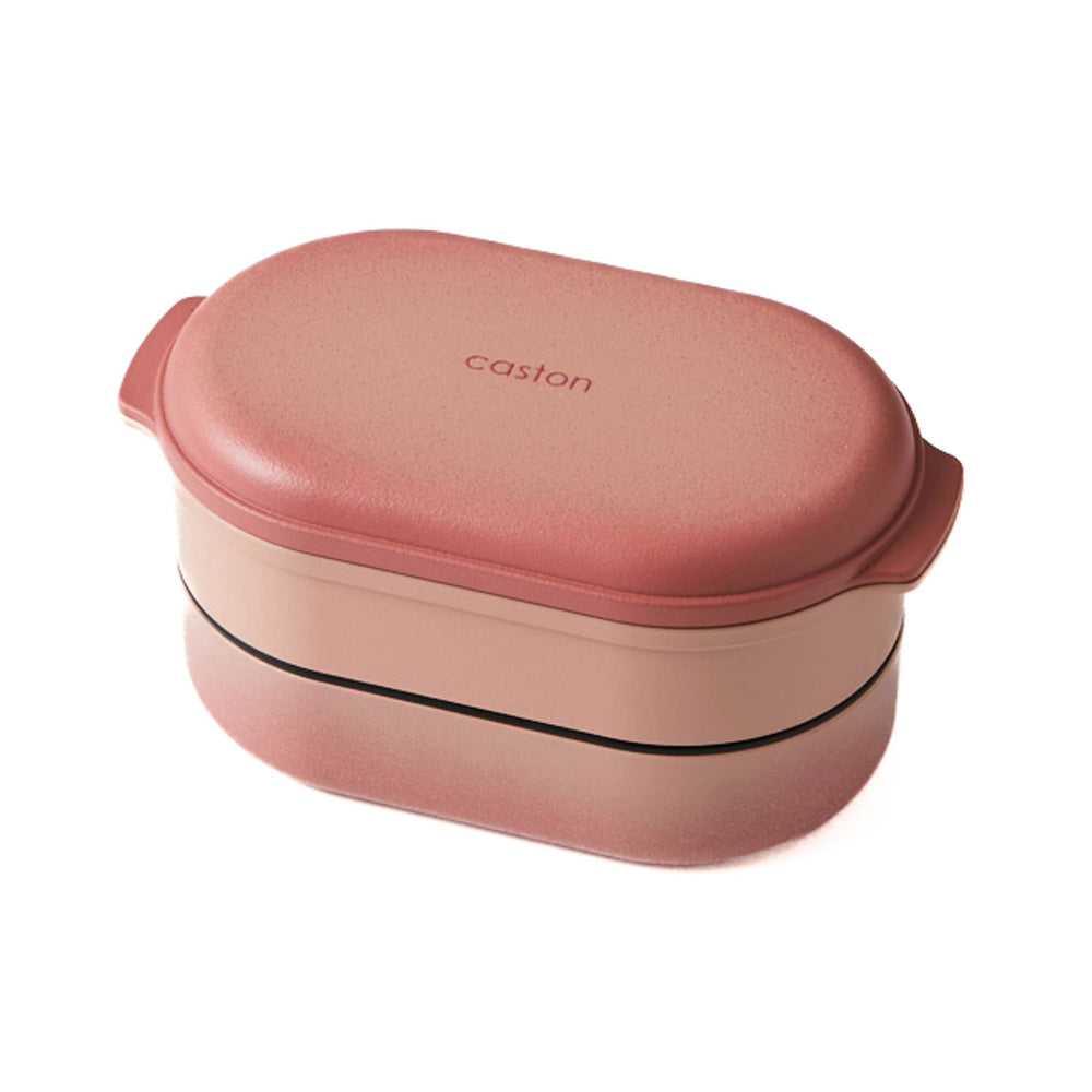 Takenaka Caston Red Two Compartment Bento Box