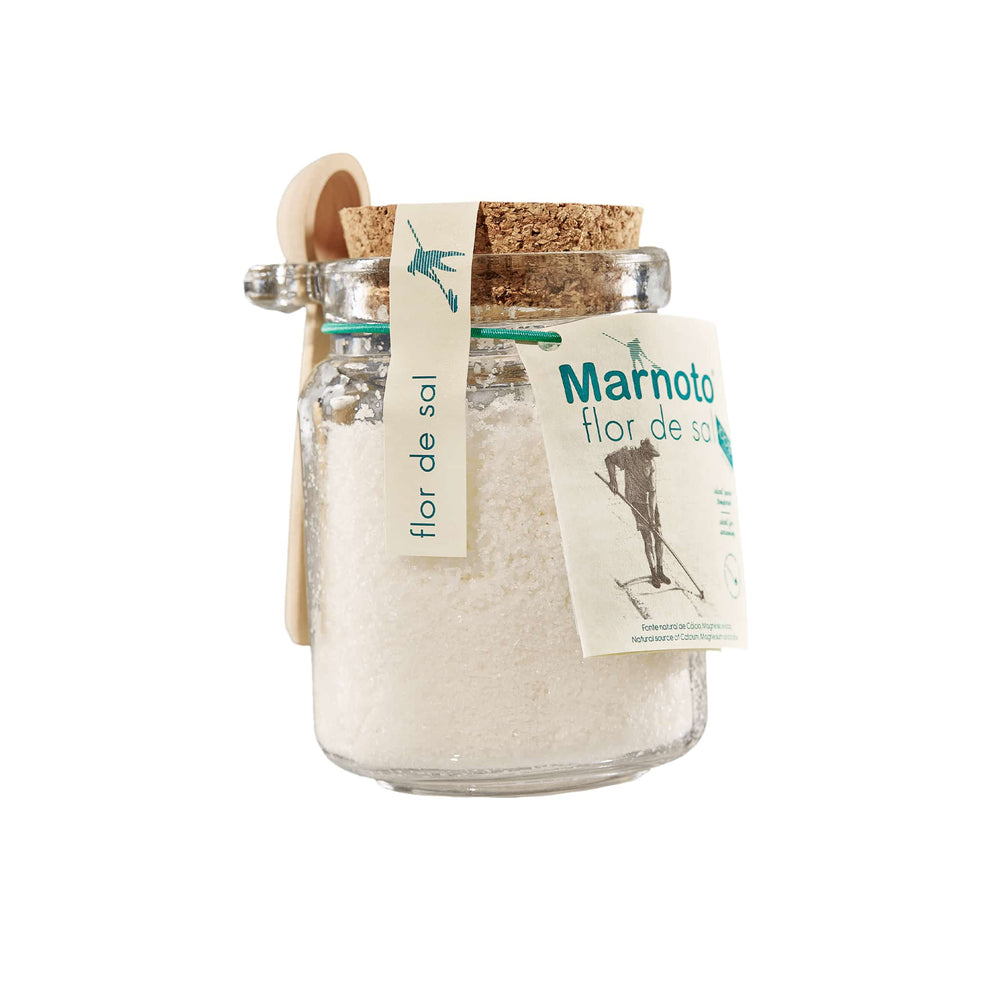 Marnoto Fleur De Sel in Glass Jar