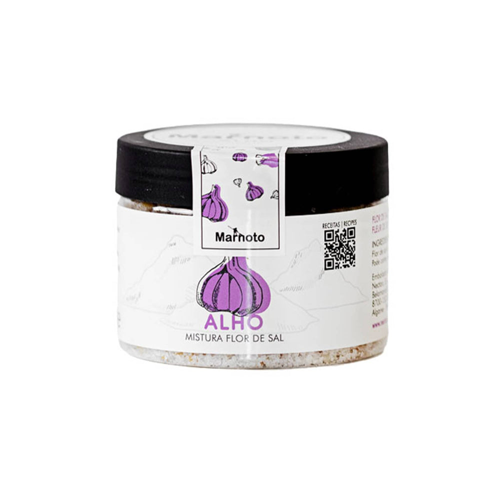 Marnoto Fleur De Sel with Garlic, 125g