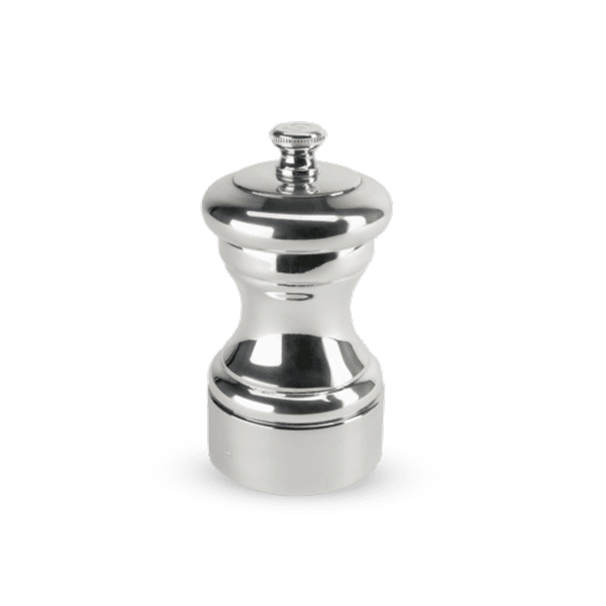 Peugeot Mignonnette Silver Plated Salt Mill, 10cm