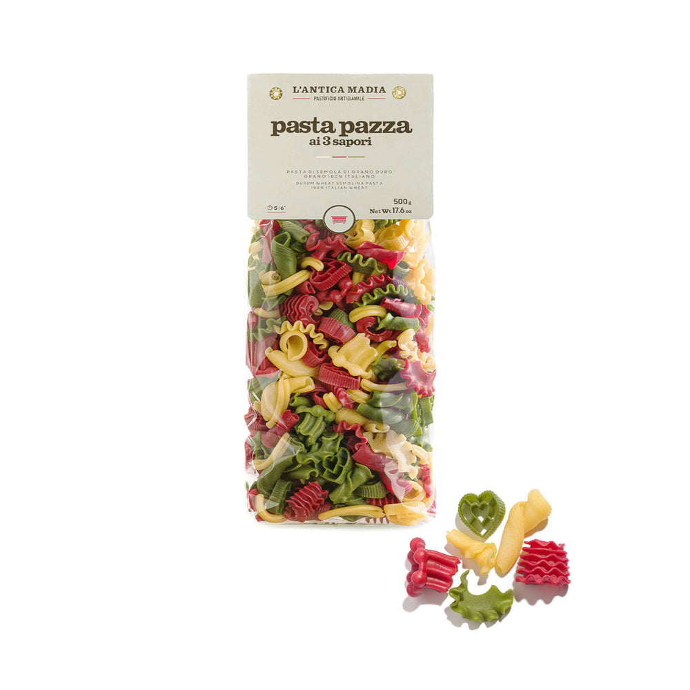 Pasta L'Antica Tricolore Pasta Pazza, 500g