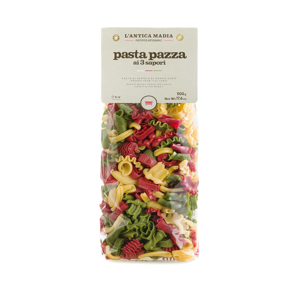 Pasta L'Antica Tricolore Pasta Pazza, 500g