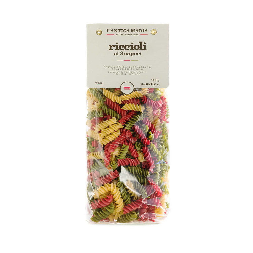 Pasta L'Antica Tricolore Pasta Riccioli, 500g