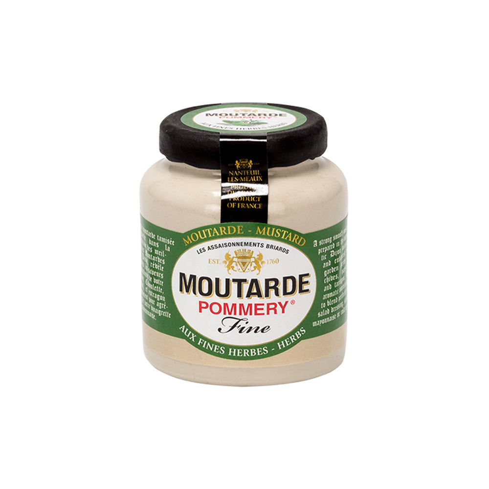 Pommery Herb Mustard - Chives, Parsley & Tarragon 100g