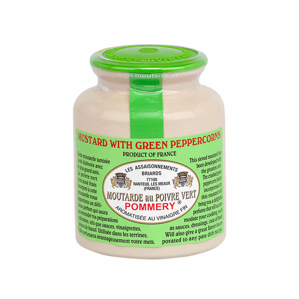 Pommery Green Peppercorn Mustard, 250g