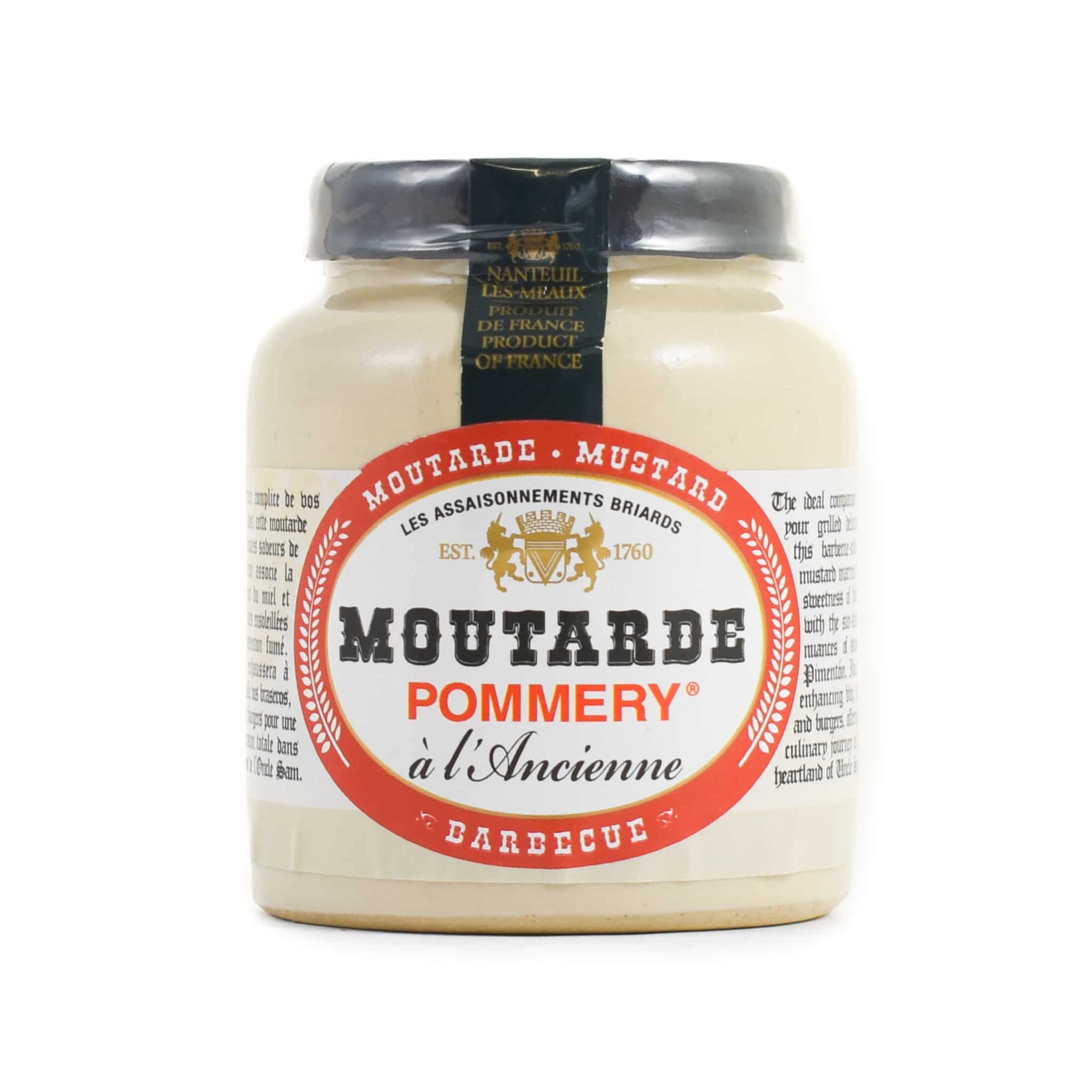 Pommery BBQ Mustard, 100g