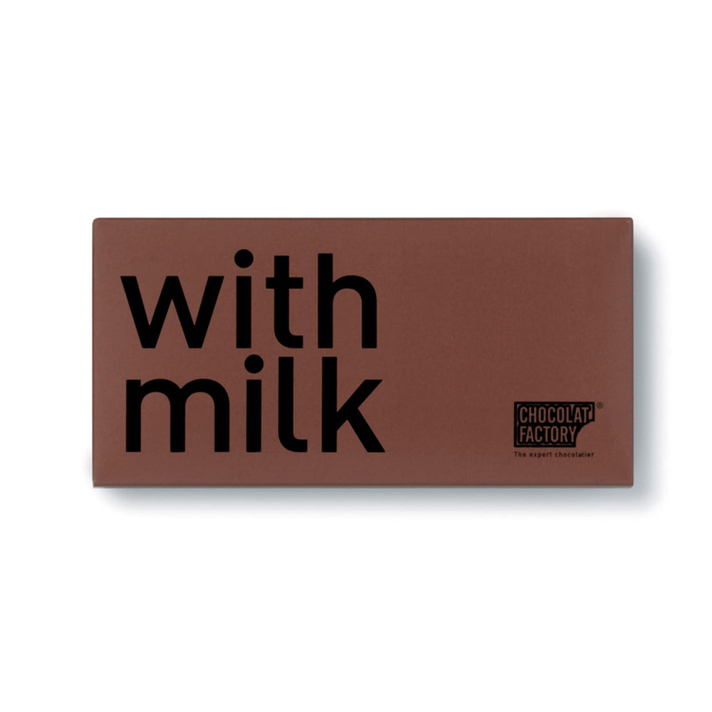 Chocolat Factory Milk Chocolate Bar, 100g