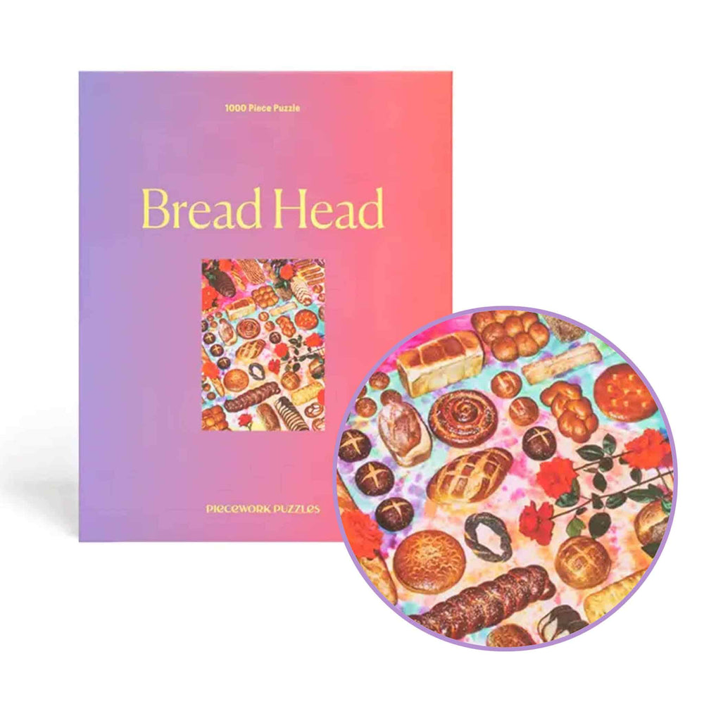 Piecework Puzzles Bread Head Bread Design Puzzle, 1000 Pieces