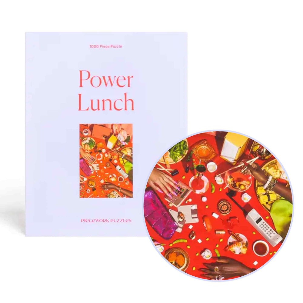 Piecework Puzzles Power Lunch Sushi Design Puzzle, 1000 Pieces