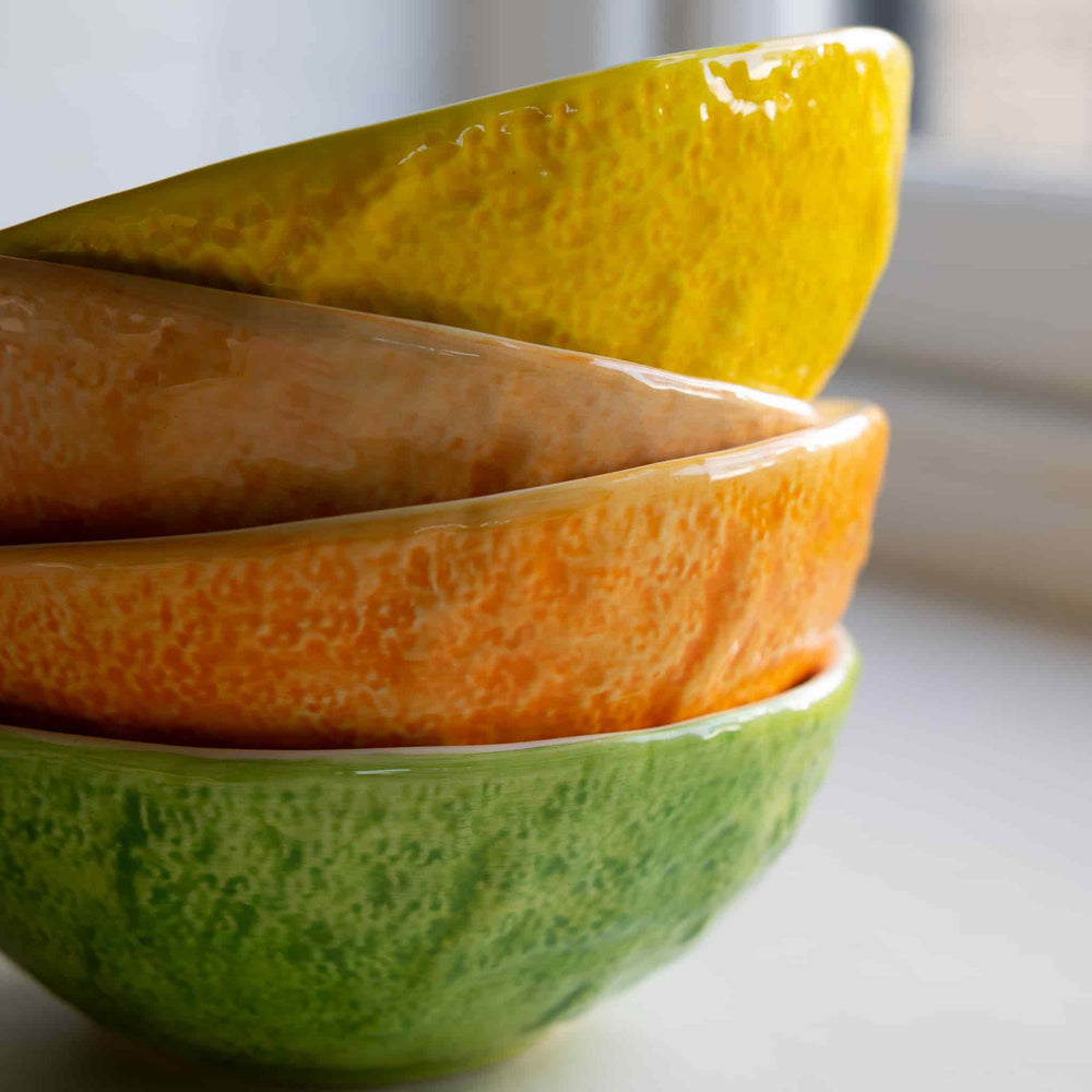 Rockett St George Set of 4 Citrus Bowls, 15.5cm