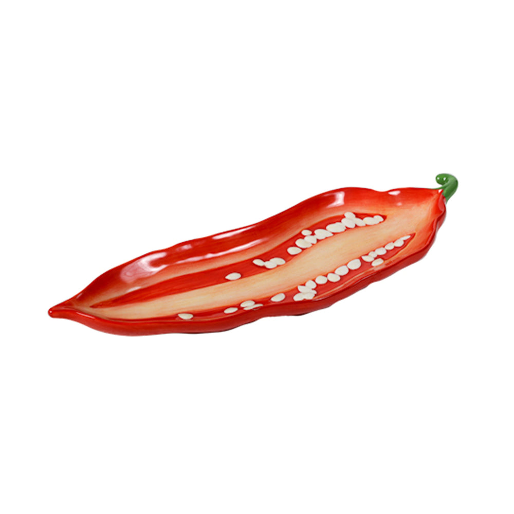 Rockett St George Chilli Pepper Serving Platter, 34cm