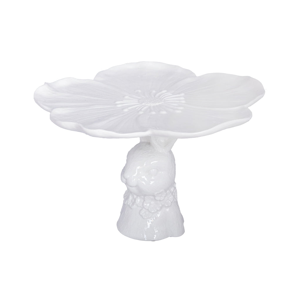 Rockett St George Bunny Cake Stand, 23cm