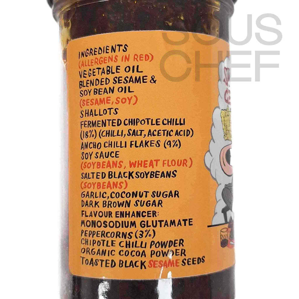 Thiccc Sauce Smoky Sichuan Chilli Crunch, 277ml