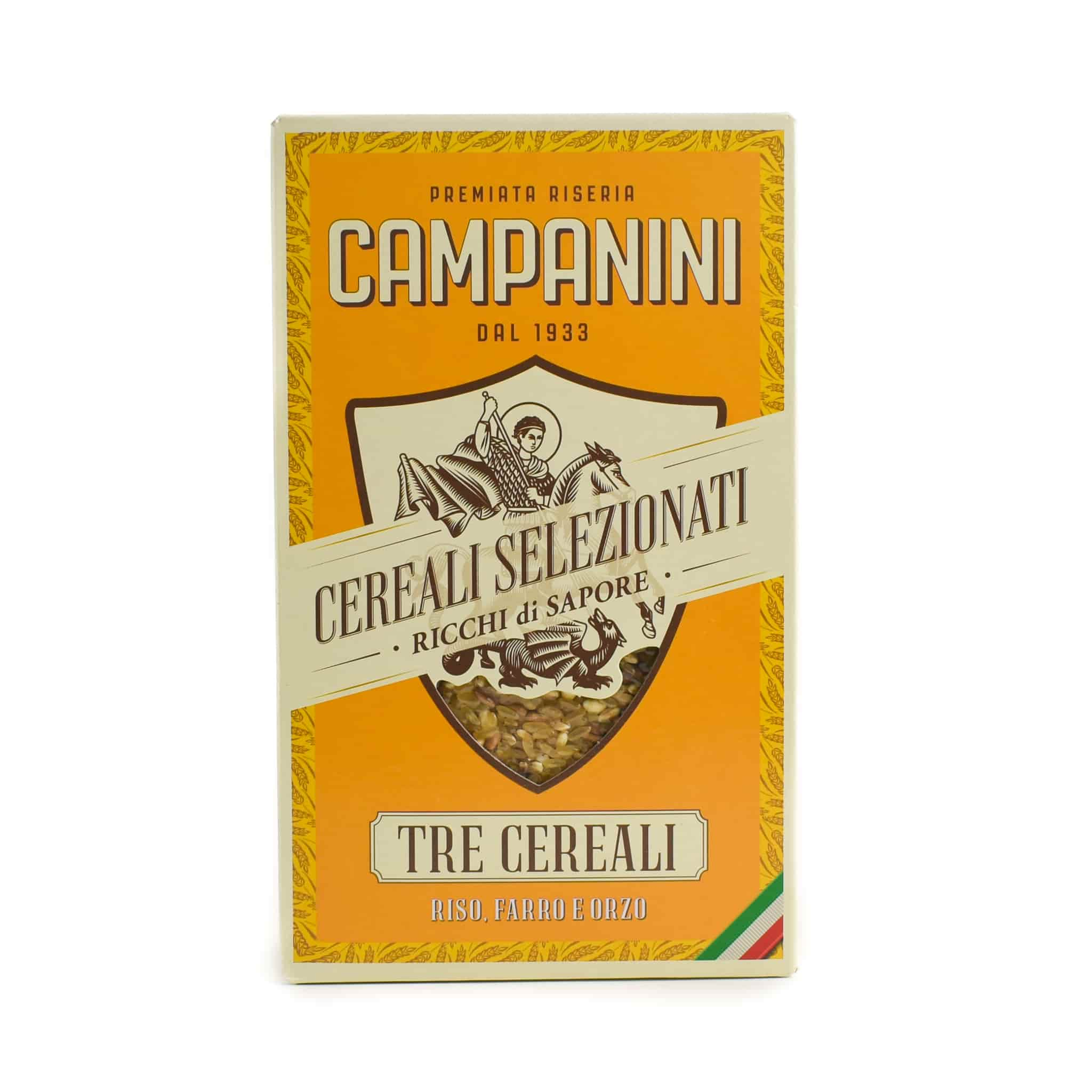 Riseria Campanini 3 Cereals Rice, 850g