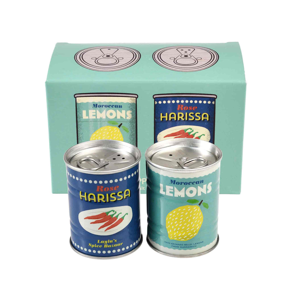 Lemon & Harissa Salt & Pepper Shaker Set