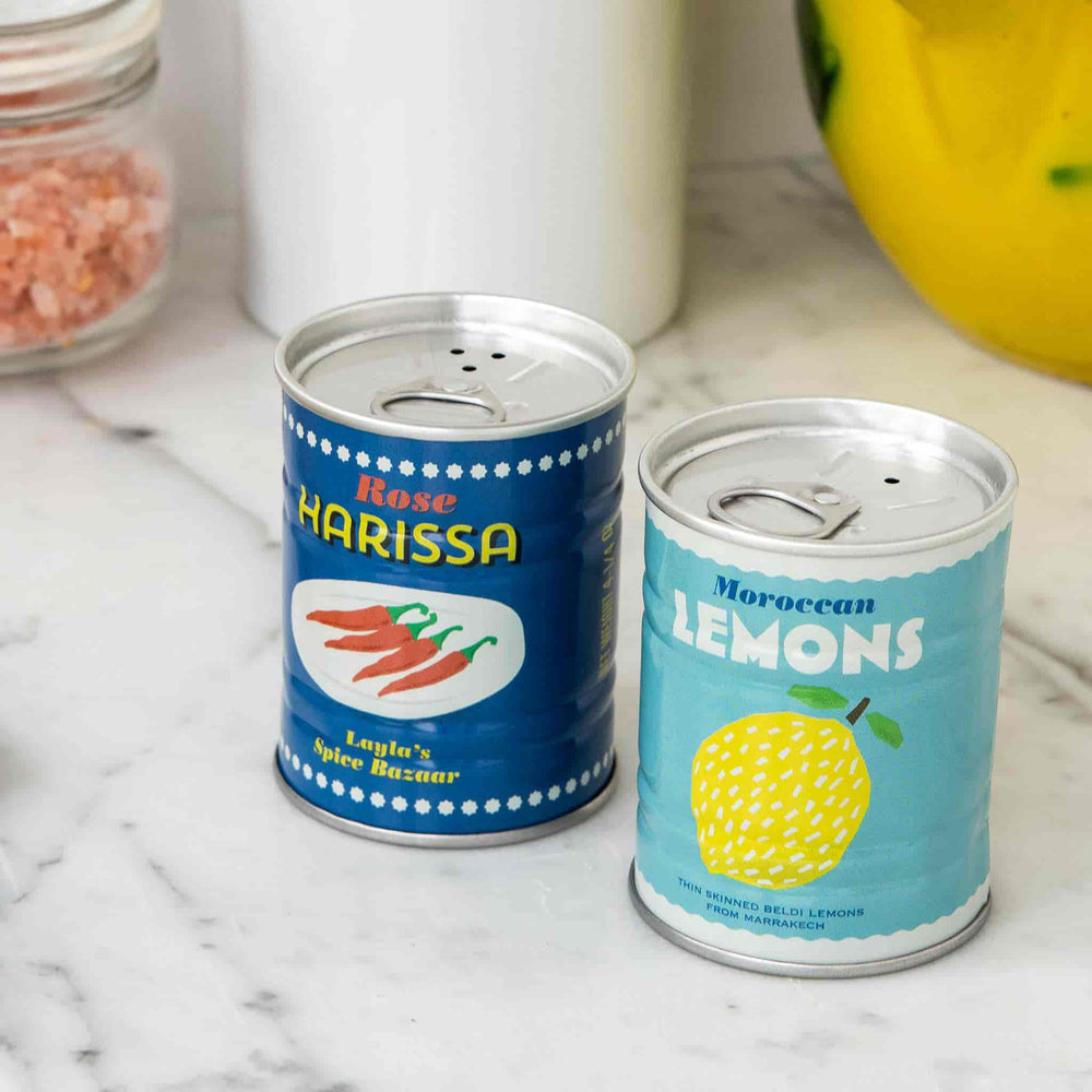 Lemon & Harissa Salt & Pepper Shaker Set