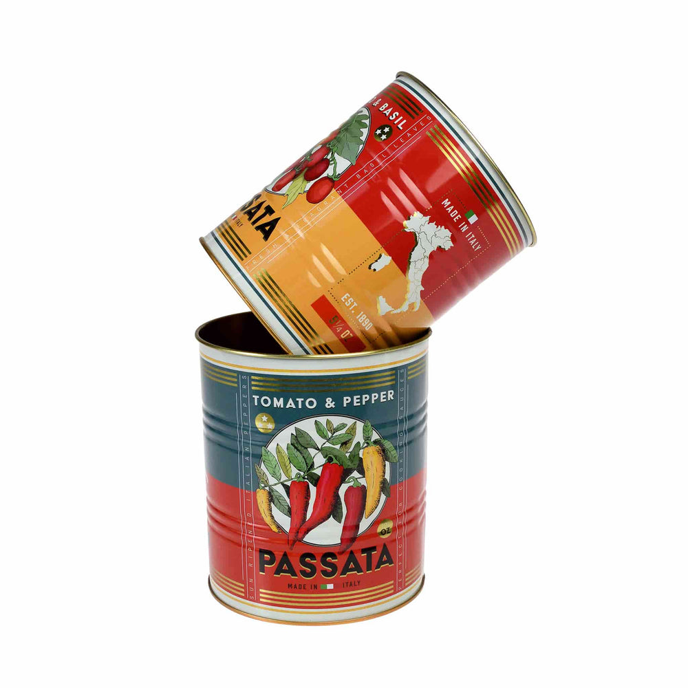 Set of 2 Tomato Passata Utensil Jars