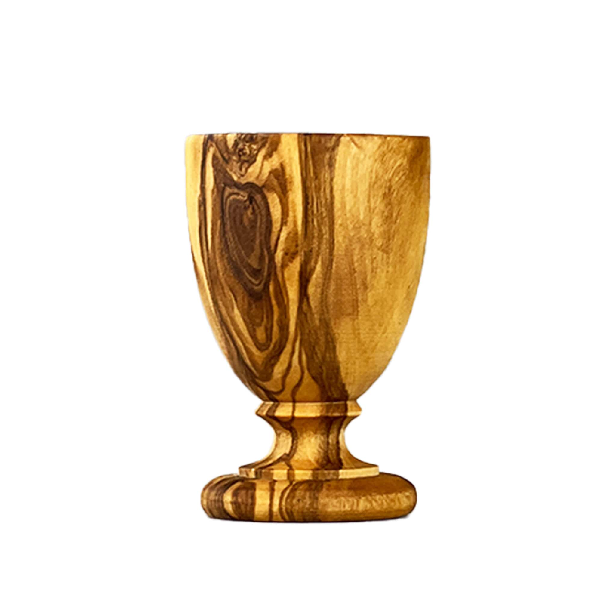 Olive Wood Egg Cup, 7.5cm