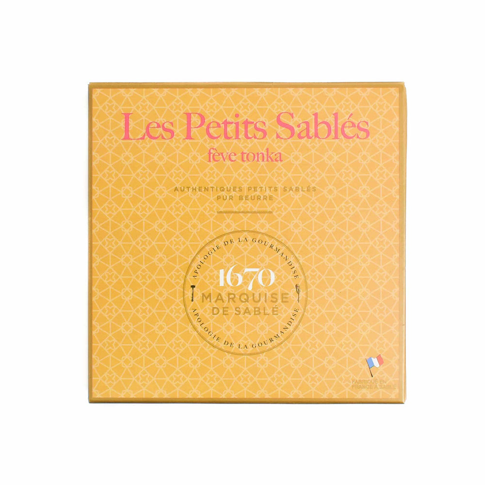 La Sablesienne Sable Biscuits with Tonka Bean, 100g