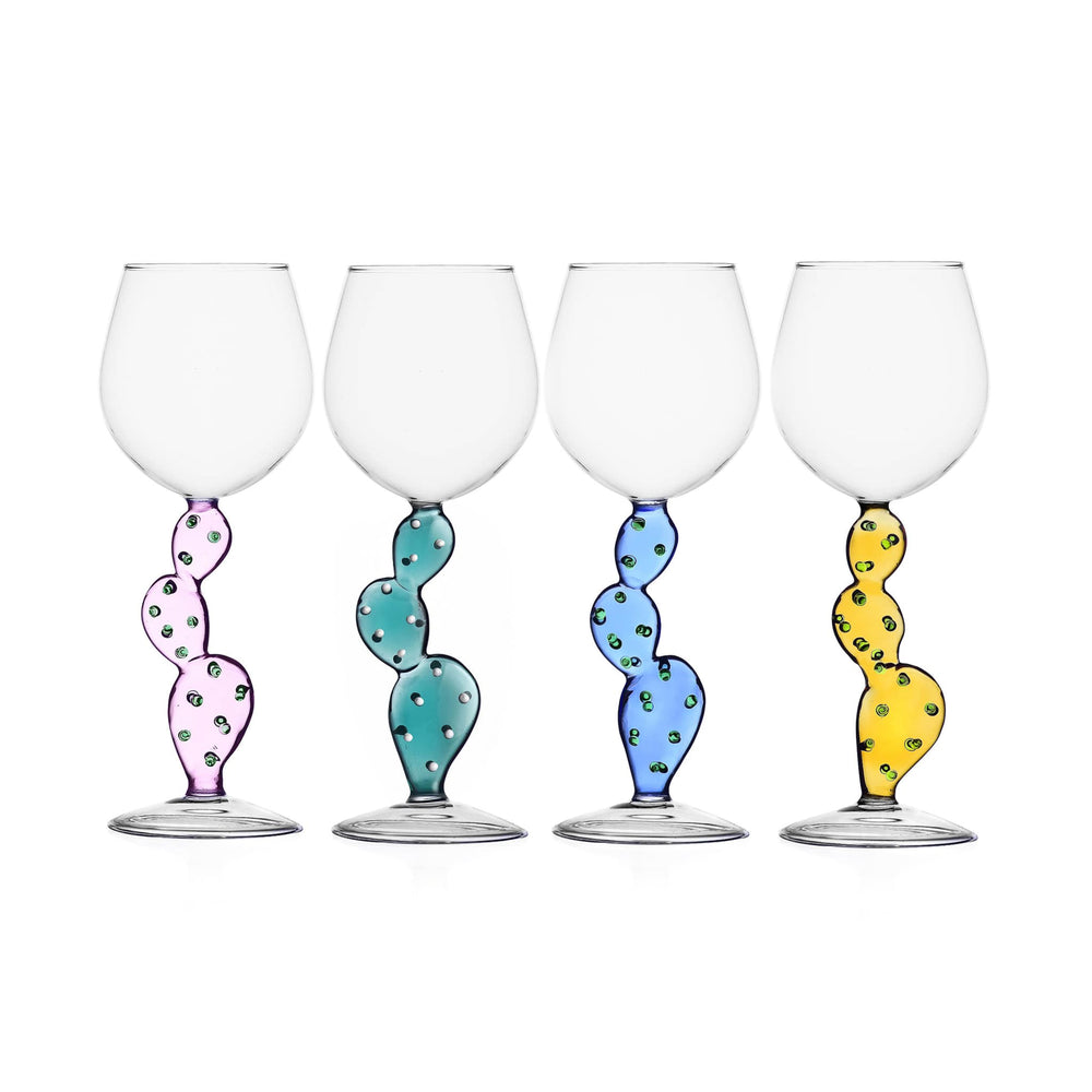 Ichendorf Milano Set of 4 Cactus Wine Glasses