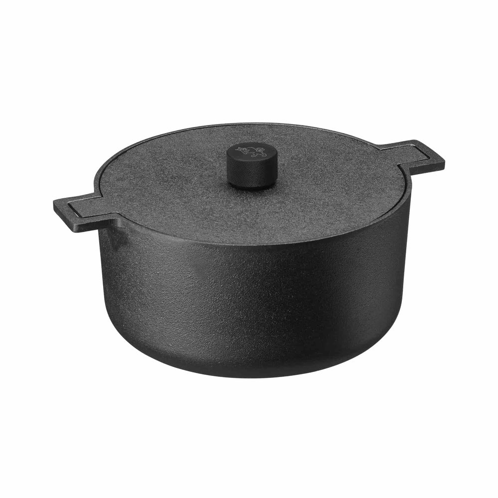 Skeppshult Noir Cast Iron Dutch Oven, 5 Litre