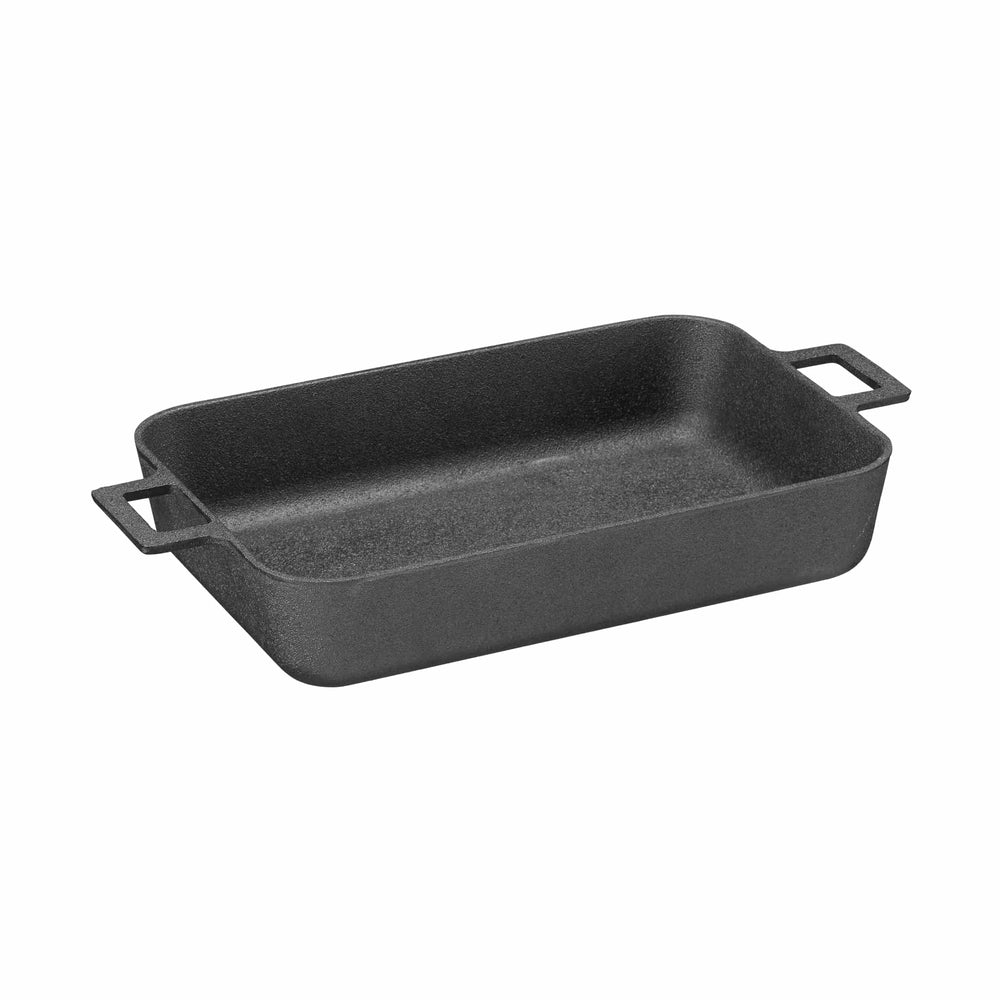 Skeppshult Noir Cast Iron Oven Dish, 30x20cm