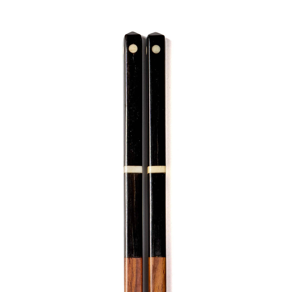 Sarah Petherick Wooden and Black Horn Chopsticks