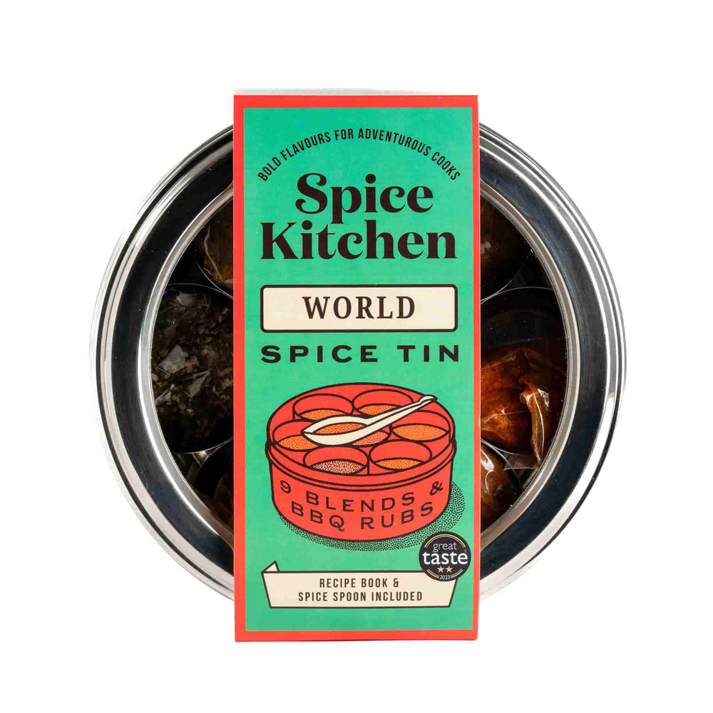 Spice Kitchen World Spice Tin