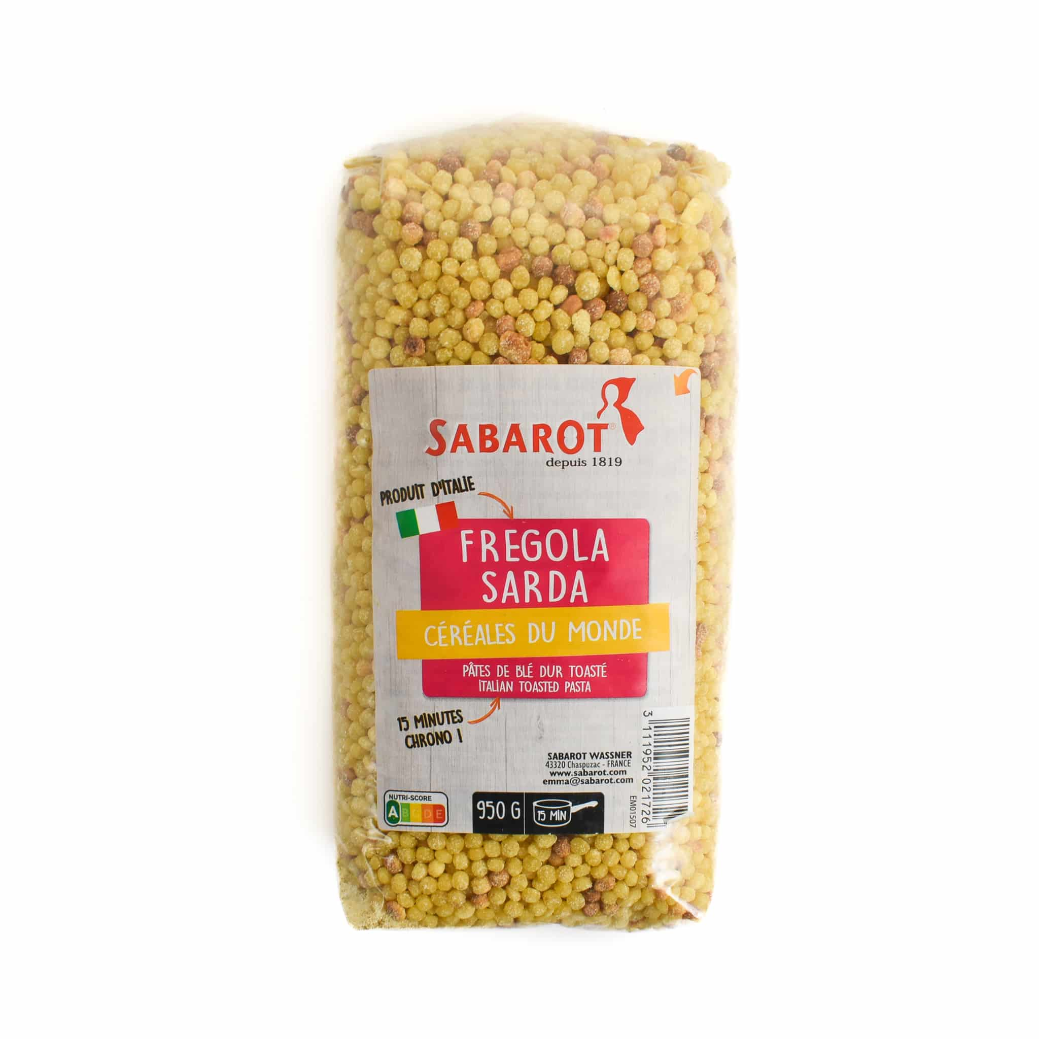 Sabarot Fregola Sarda, 950g