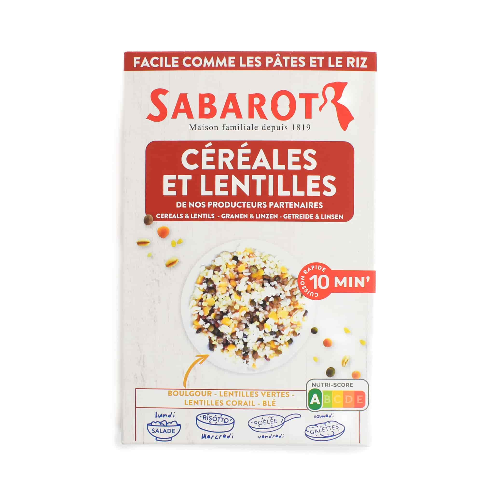 Sabarot Cereals & Lentils Mix, 400g