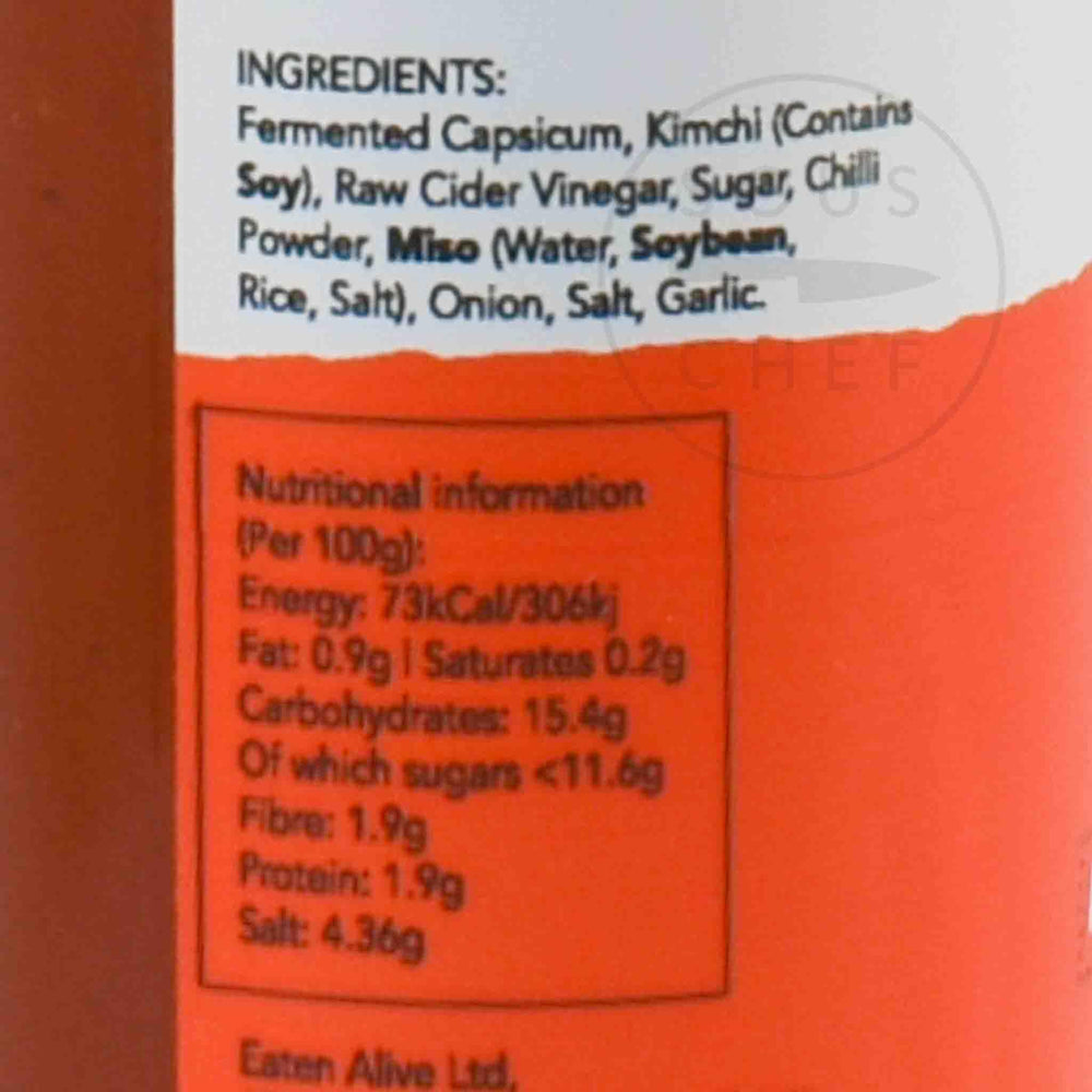 Eaten Alive Raw Kimchi Hot Sauce, 150ml