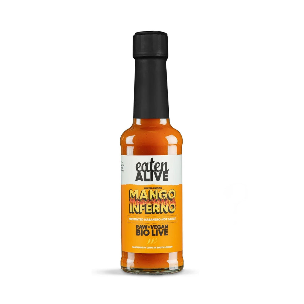 Eaten Alive Mango Inferno Hot Sauce, 150ml