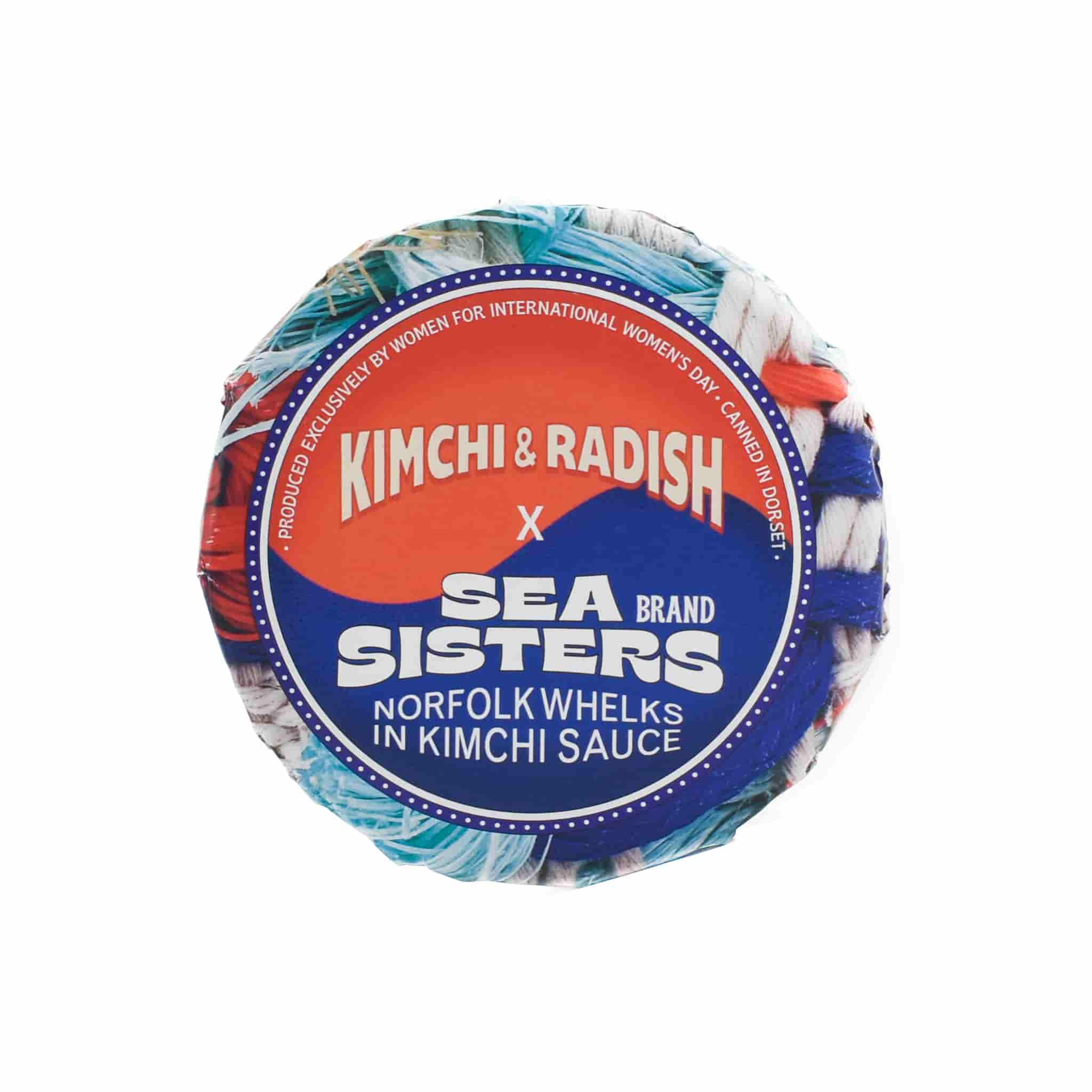 Sea Sisters Tinned Norfolk Whelks in Kimchi Sauce, 110g