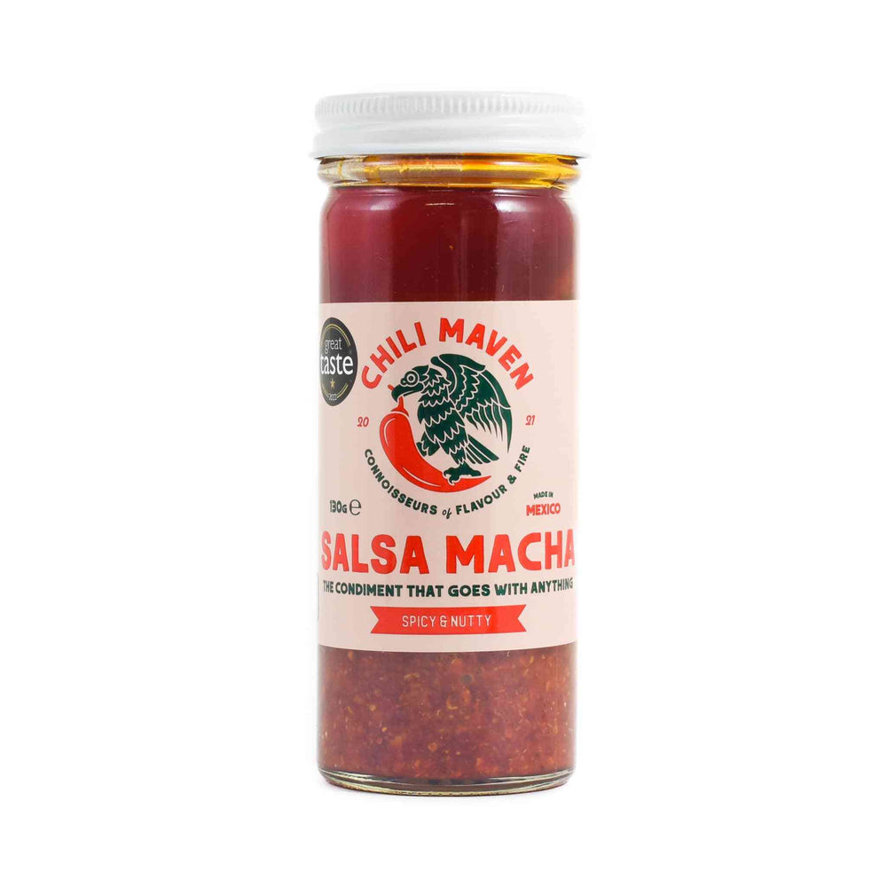 Chili Maven Salsa Macha - Spicy & Nutty, 130g