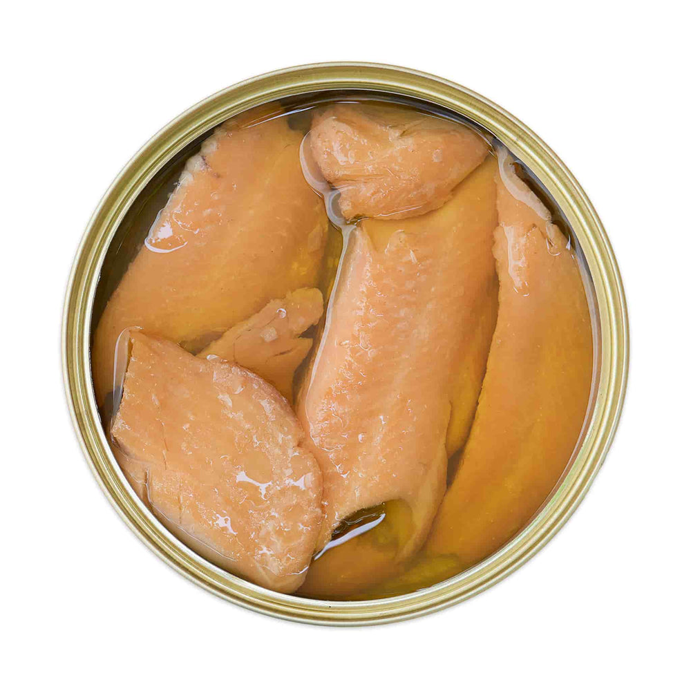 Sea Sisters Tinned Rainbow Trout Smoked Over Oak, 110g