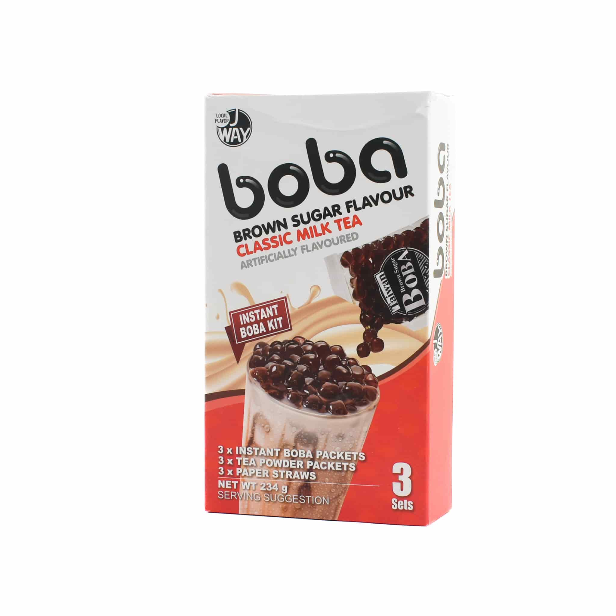 Brown Sugar Boba Classic Milk Tea Kit, 3 sets