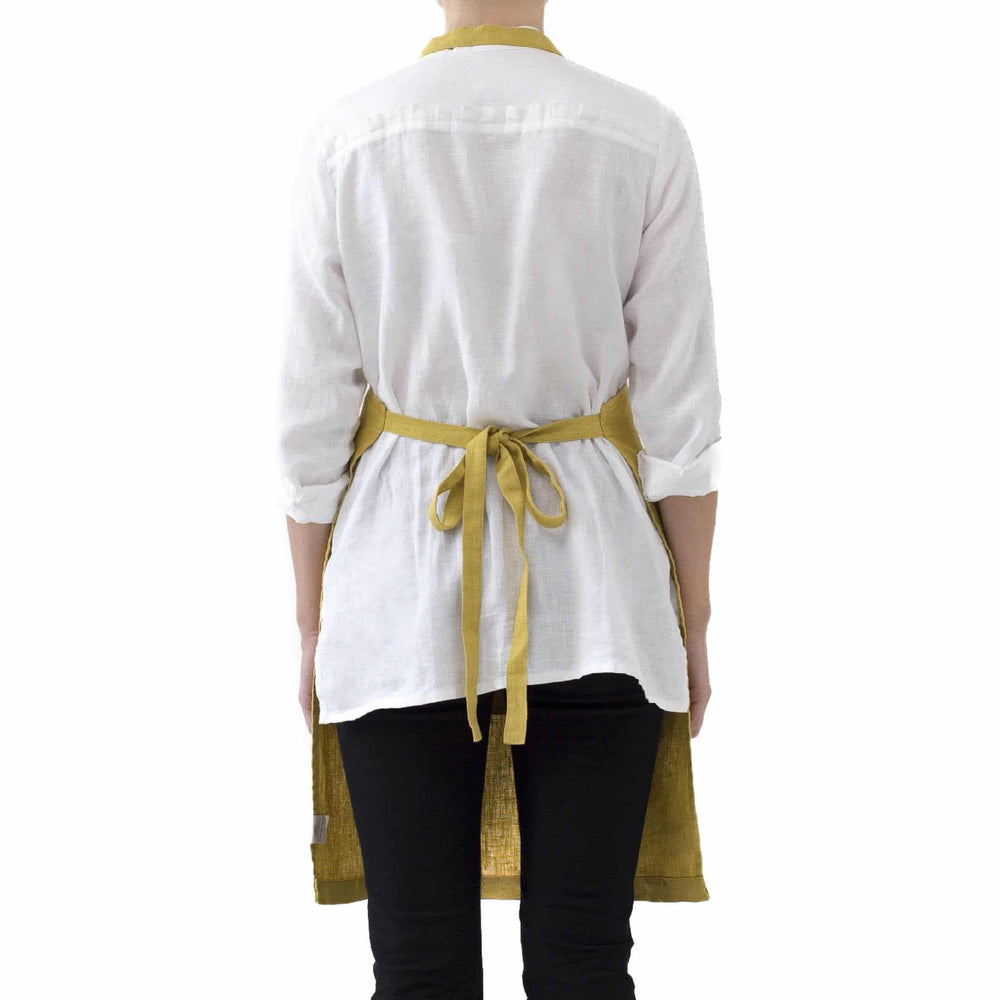 Yellow Daily Linen Apron