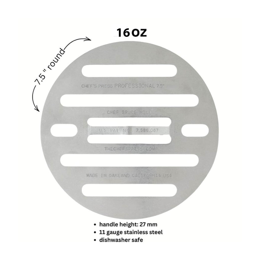 The Round Chef's Press, 16oz