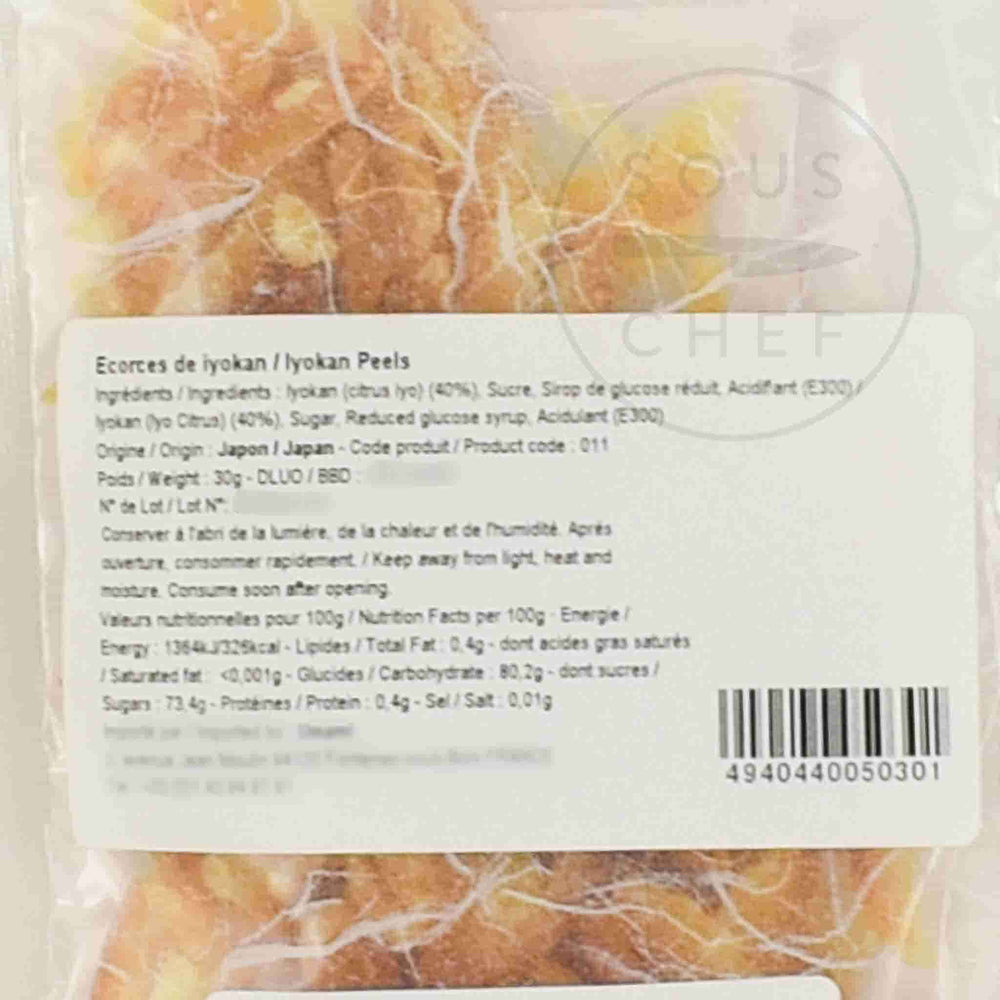 Candied Iyokan Peel, 30g