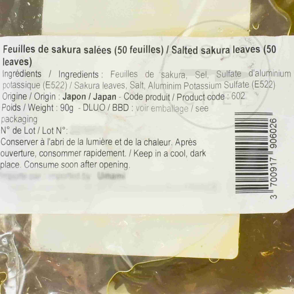 Salted Sakura Leaves x 50