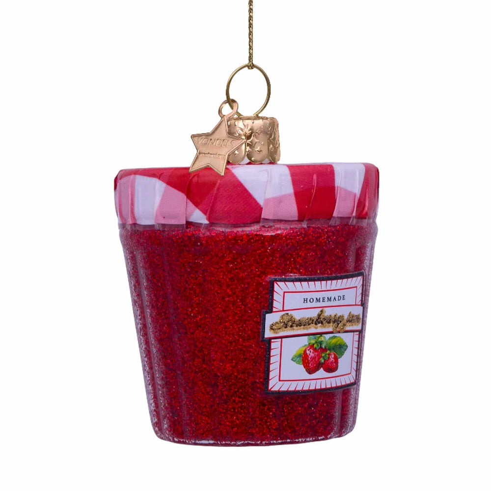 Strawberry Jam Bauble Tree Decoration