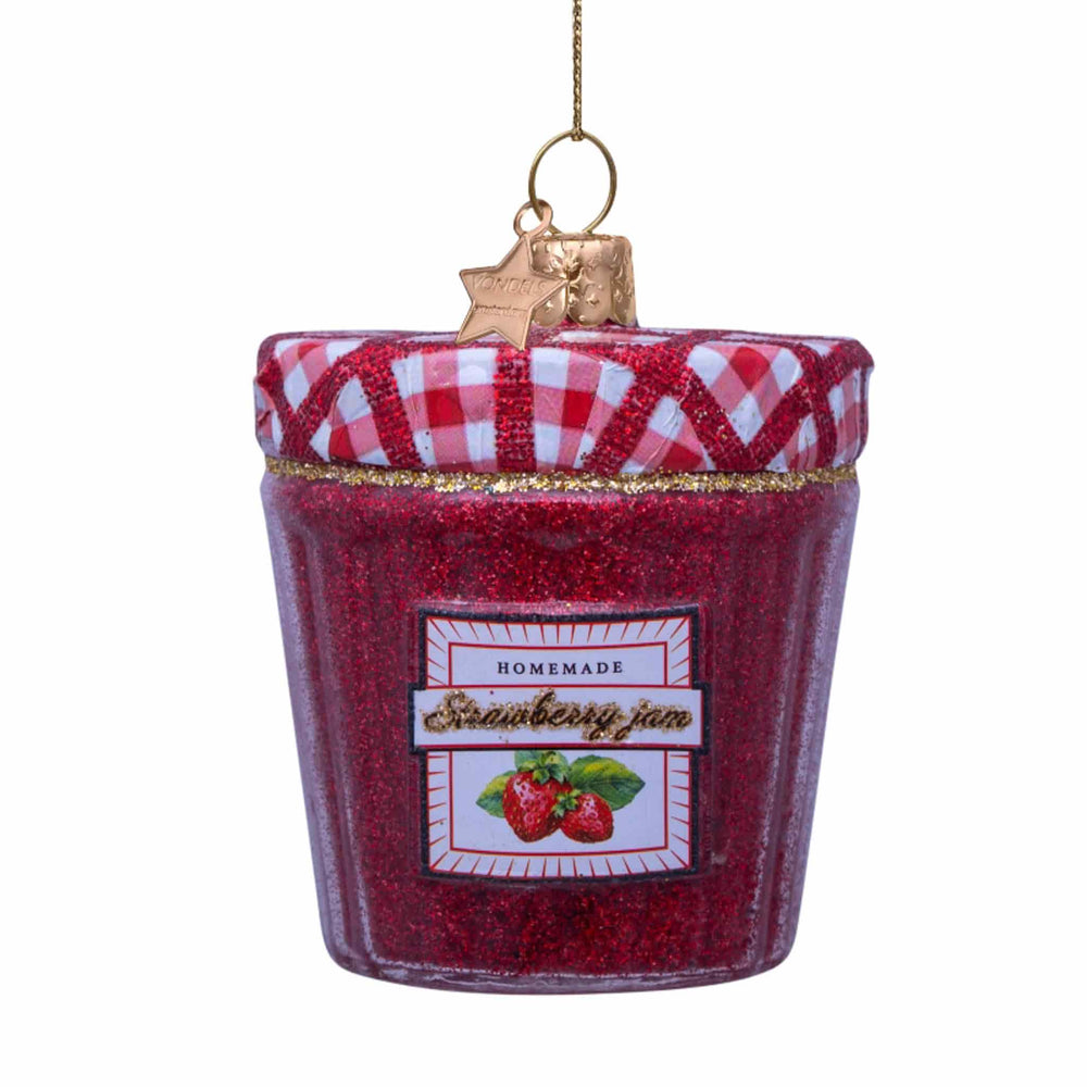 Strawberry Jam Bauble Tree Decoration