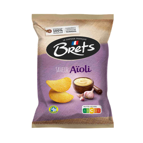 Bret's Aioli Crisps, 125g