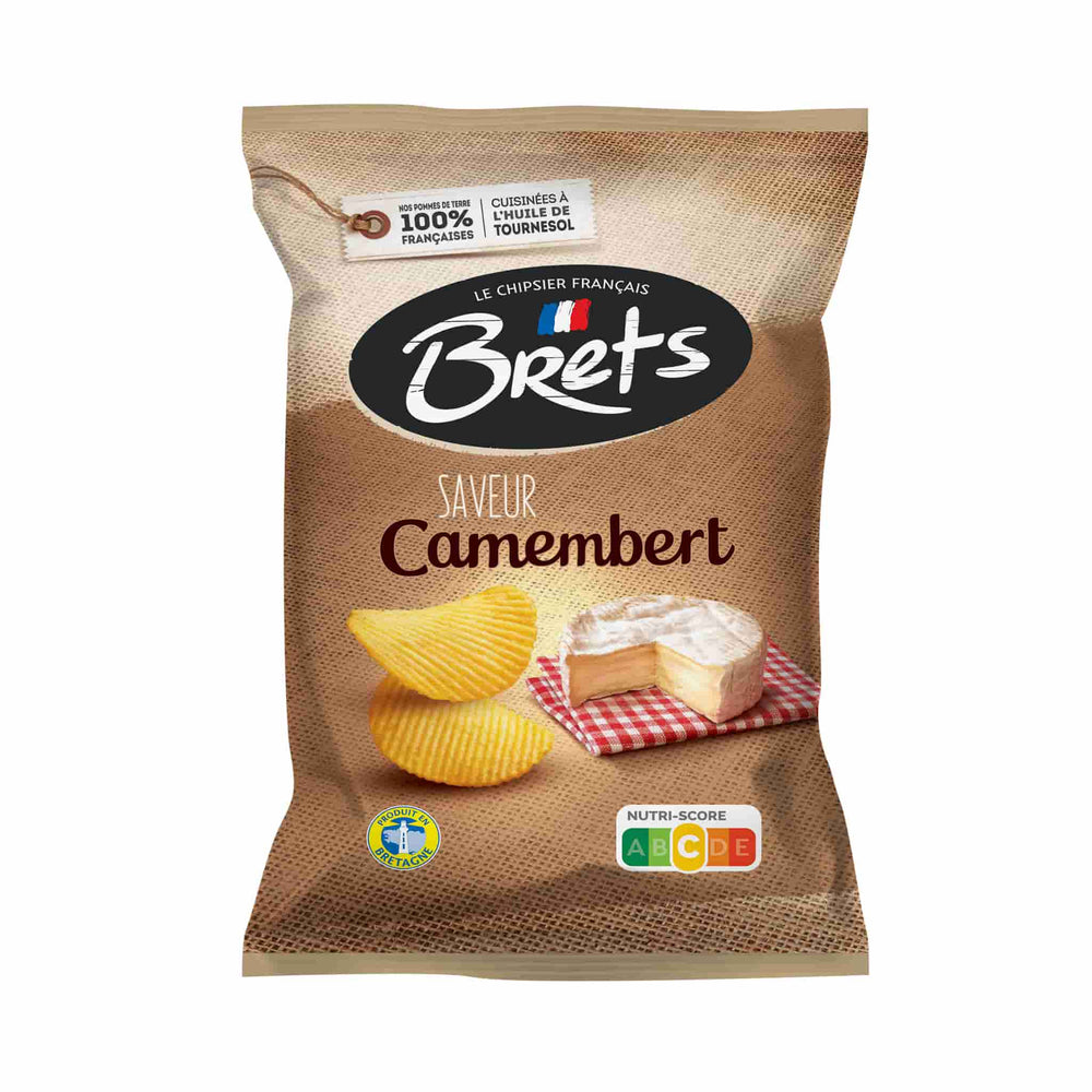 Bret's Camembert Crisps, 125g