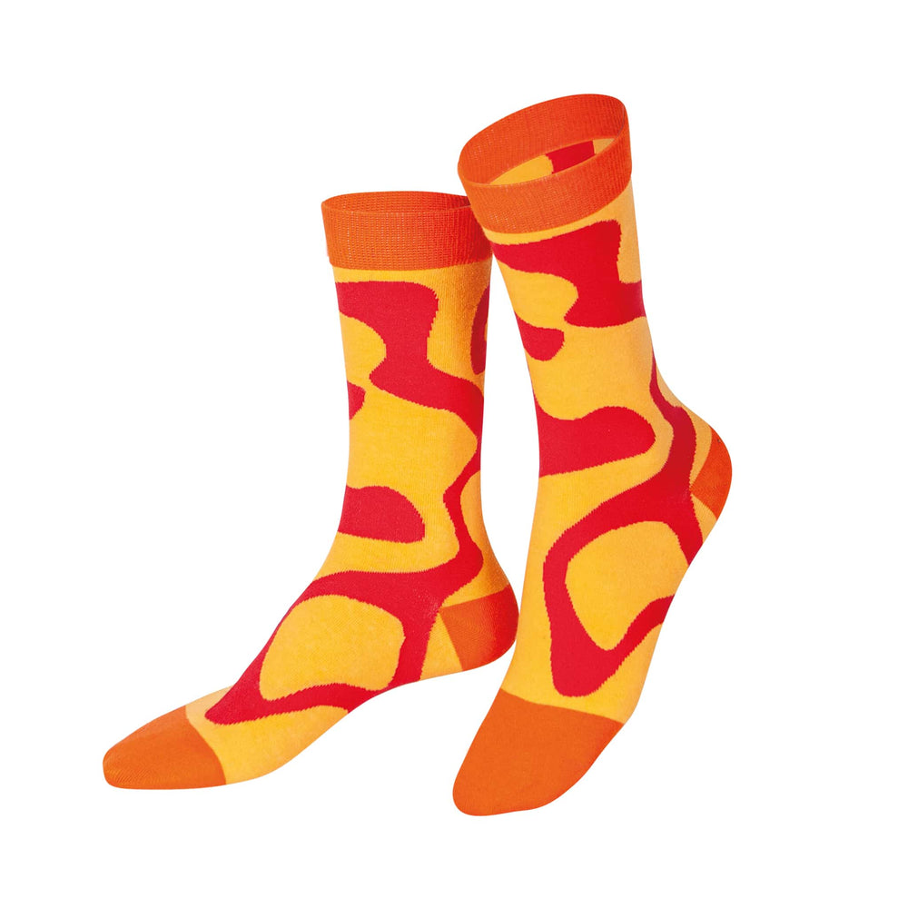 Orange Socks, 2 Pairs