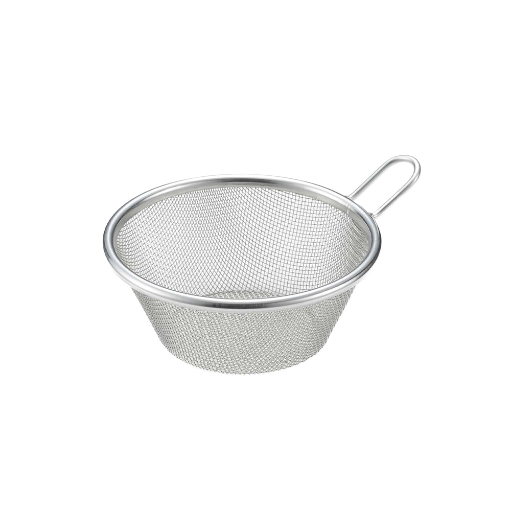 Japanese Stainless Steel Deep Strainer for Prep Bowl, 13cm